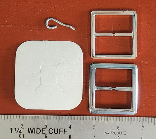 1.5-inch two-part aluminum cover buckle with template and tong kit