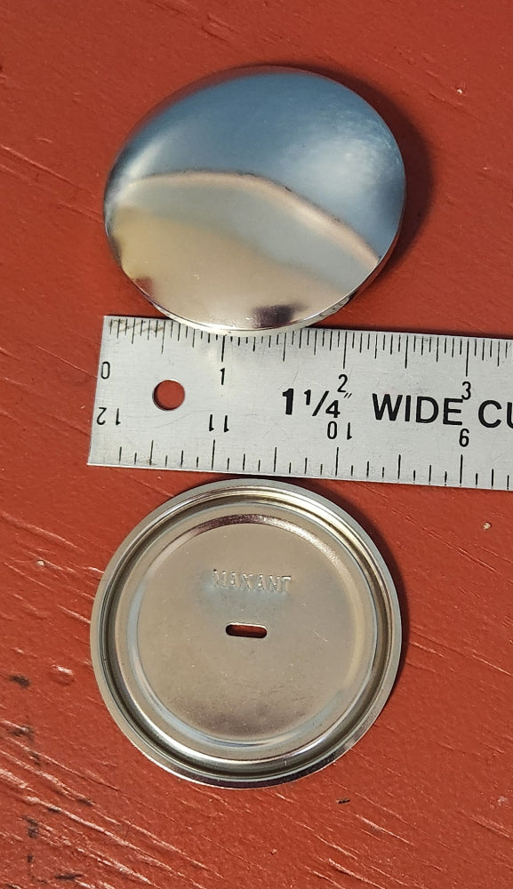 brass button with teeth 2-1/2 inch
