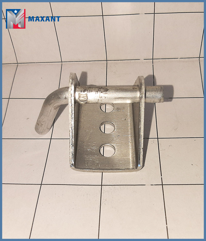 small clamshell awning bracket with pin