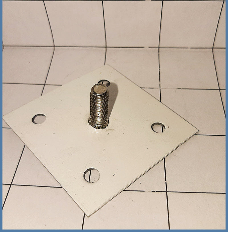 Trailer Plate w/Wingnut