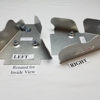 Yamaha Kodiak 450 2018-2021 Stick Guards, front 2pc