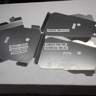 Yamaha Kodiak 700 2016-2020 Special Package Deal with Floorboard Skids, 11pcs