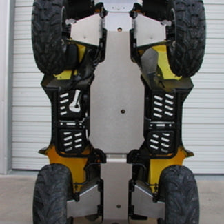 Suzuki King Quad 700/750 Full Belly Skid Plate, 3pc