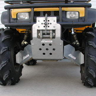 Honda Foreman 450 Skid Plate Hook Holster, 2pc