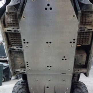 Polaris RZR 570 2013 Full Belly Skid Plate, 2pc