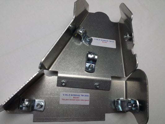 Yamaha Kodiak 700 2016-2020 Stick Guards, front