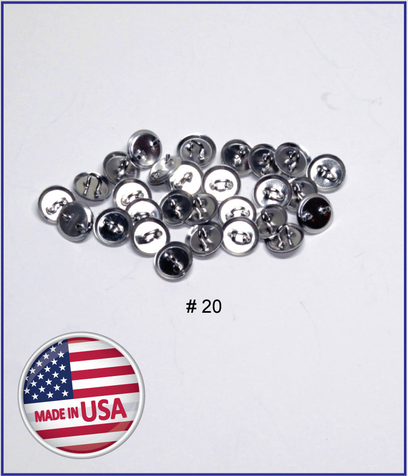 #20 - 1/2" (13mm) Cover Buttons