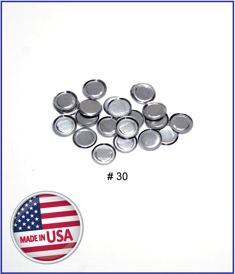 #30 - 3/4" (19mm) Cover Buttons