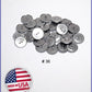 #36 - 7/8" (22mm) Cover Buttons