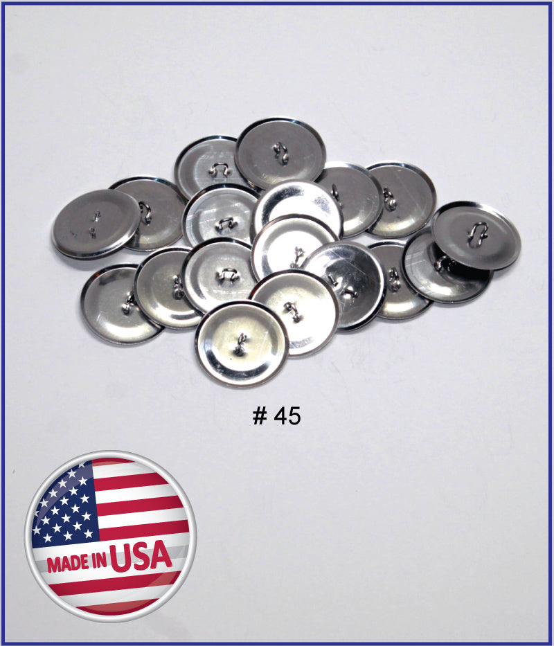 #45 - 1 1/8" (28mm) Cover Buttons