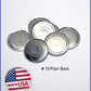 #75 - 1-7/8" (47mm) Cover Buttons