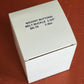 Box of 1 dozen packaged BK-75 two-part aluminum buckles with template and tong.