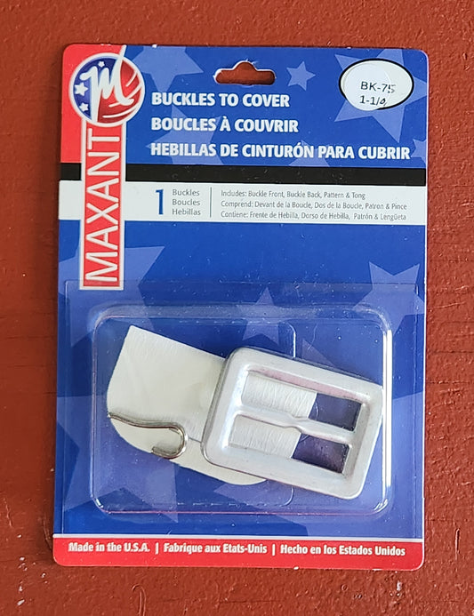 Two-part aluminum cover buckle with template and tong