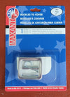 1-inch square two-part aluminum cover buckle kit with template and tong