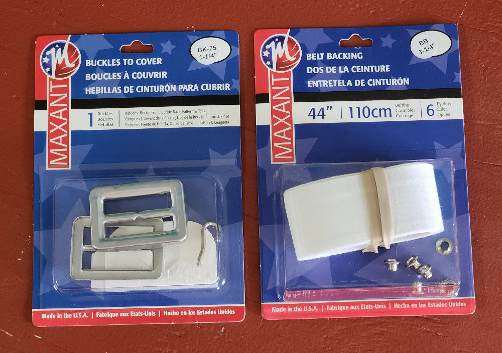 BK75 buckle kit and belt backing kit