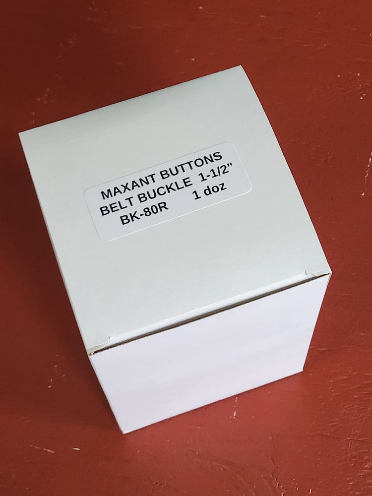 Box of one dozen BK80 aluminum cover buckles