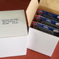Two boxes of packaged 2-inch aluminum cover buckles, one dozen total