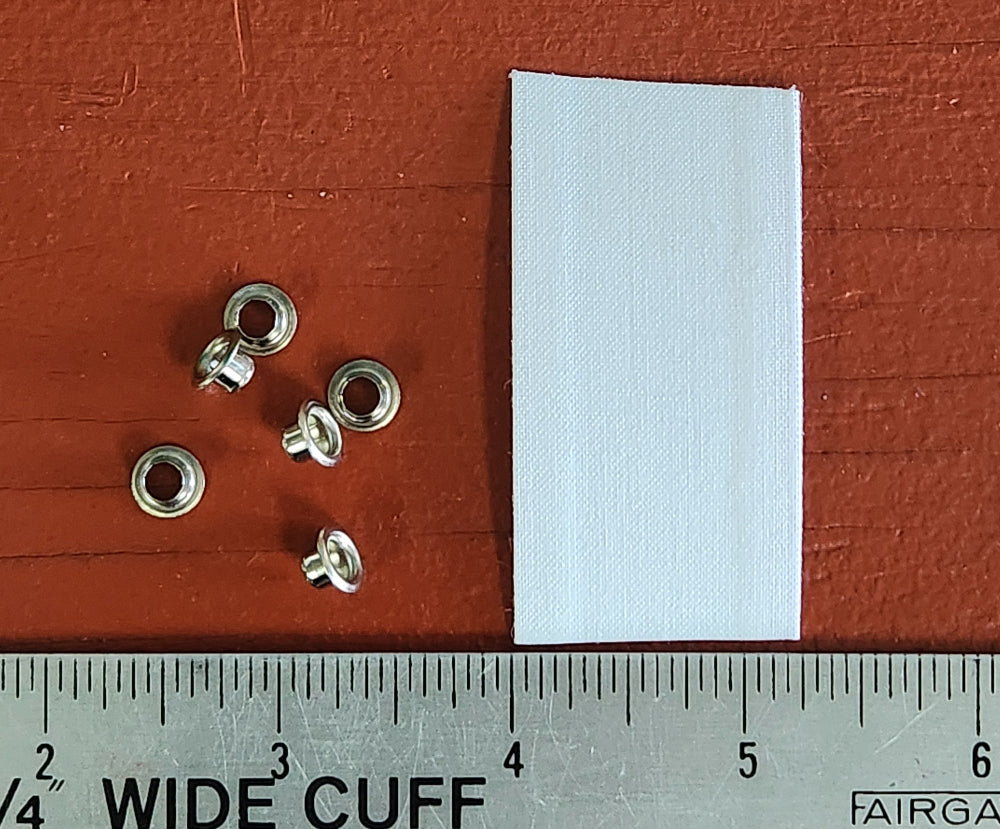 Maxant 1-1/4" belt backing with eyelets 
