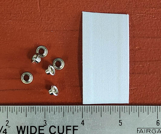Maxant 1-1/4" belt backing with eyelets 