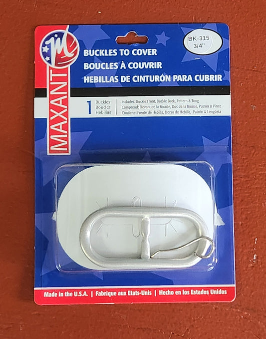 Two-part aluminum cover buckle with template and tong