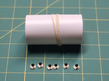 cover belt backing 3 inch with eyelets