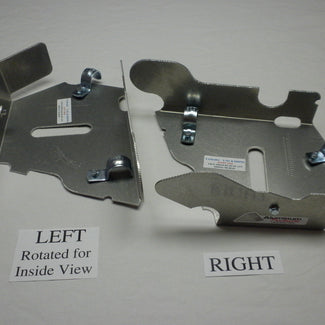 Yamaha Grizzly 550/700 Stick Guards, rear