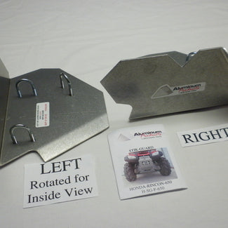 Honda Rincon 650 Stick Guards, front