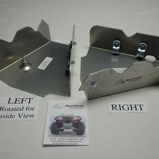 Honda Rincon 680(700) 2006-2014 Stick Guards, front 2pc