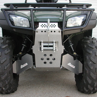 Honda Rancher 400AT Stick Guards, front