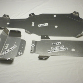 Suzuki King Quad 500 PS 2016-2019 Full Belly Skid Plate, 3pc