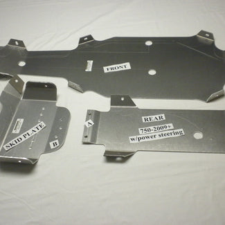 Suzuki King Quad 750 PS 2009-2019 Full Belly Skid Plate, 3pc