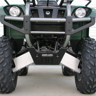 Yamaha Grizzly 660 Stick Guards, front